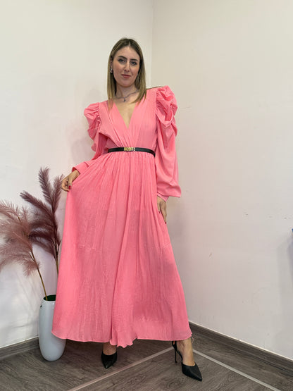 Jumpsuit rosa cerimonia AC832