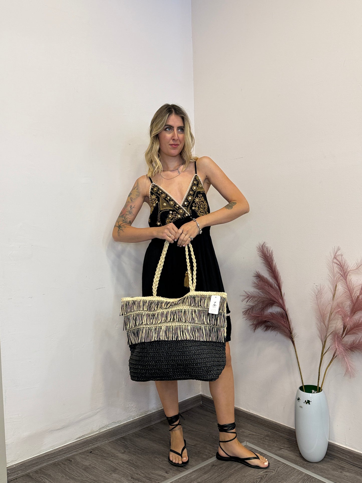 Abito gipsy nero