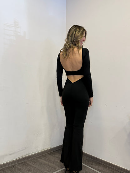 Tuta zampa schiena nuda