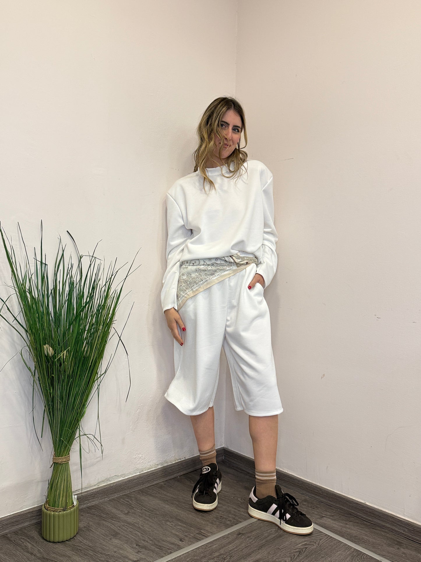 Completo tuta bermuda