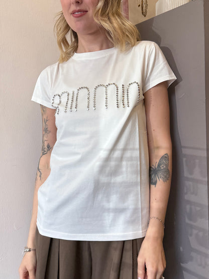 T-shirt Borchie