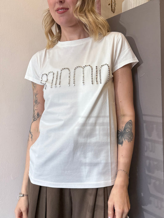 T-shirt Borchie