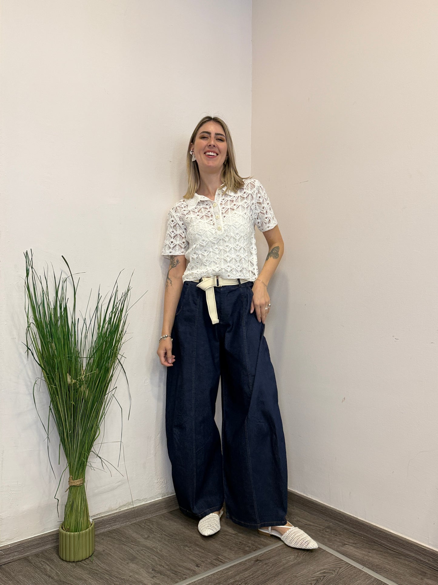 Jeans ovetto leggero