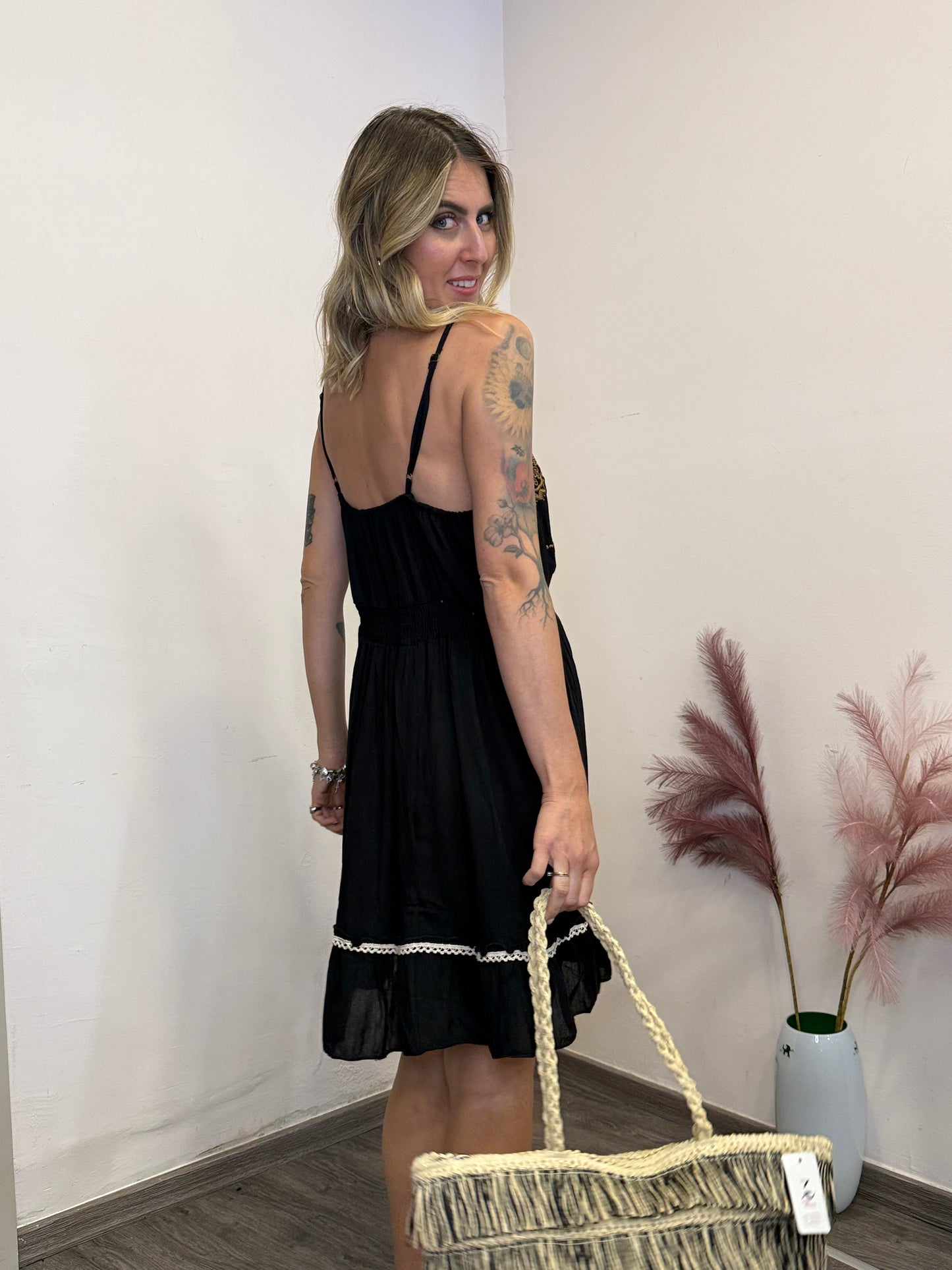 Abito gipsy nero