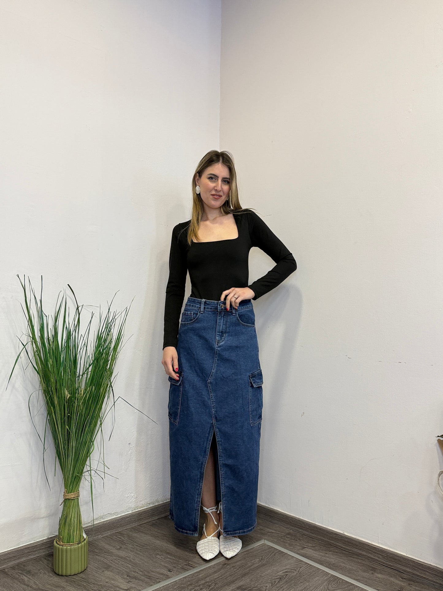 Body scollo quadrato