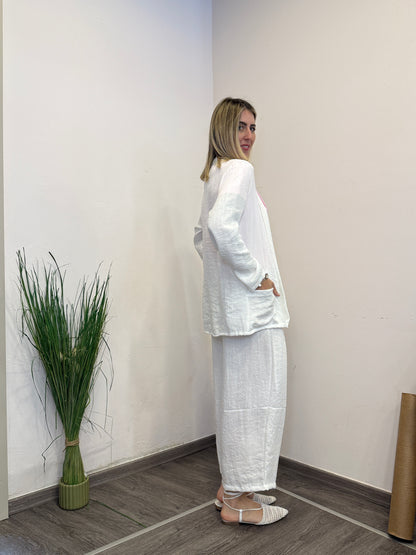 Pantaloni completo White