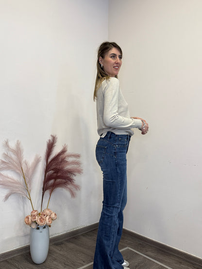 Jeans zampa blue
