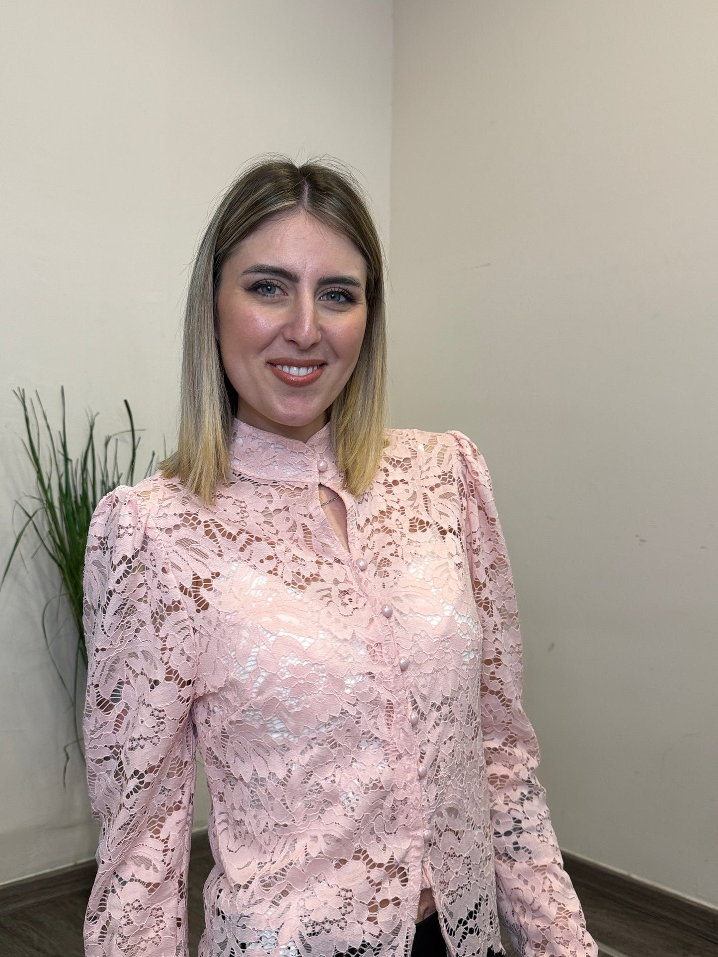 Camicia pizzo coreana