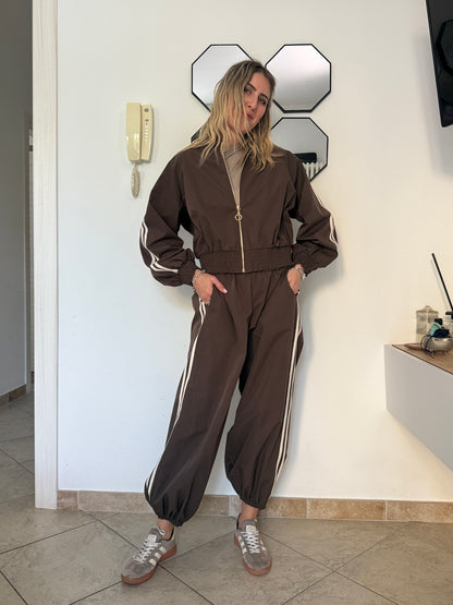 Pantaloni tuta banda