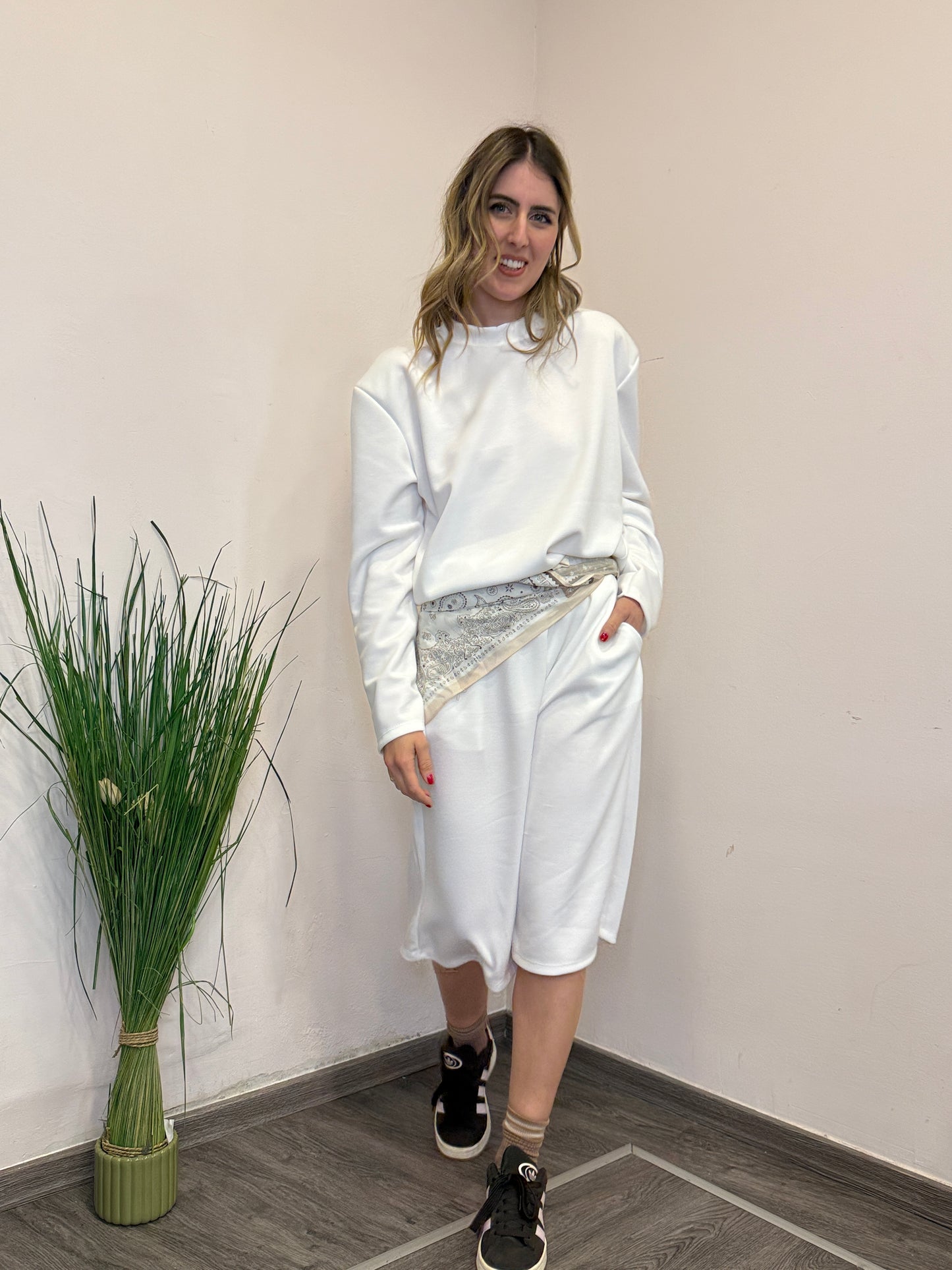 Completo tuta bermuda