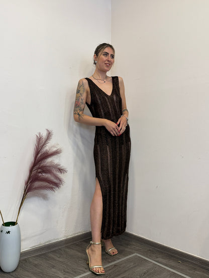 Abito rete lurex