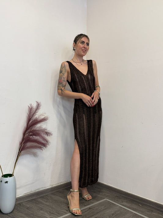Abito rete lurex