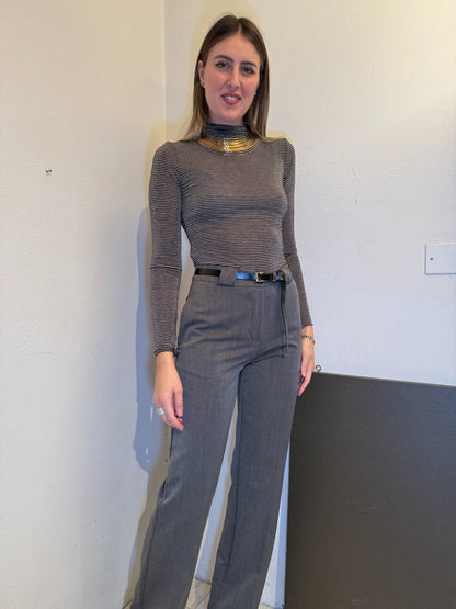 Pantaloni Sofia grigio