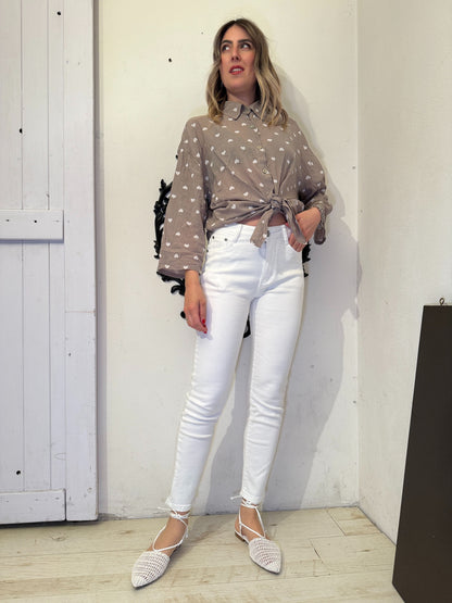 Jeans skinny bianchi