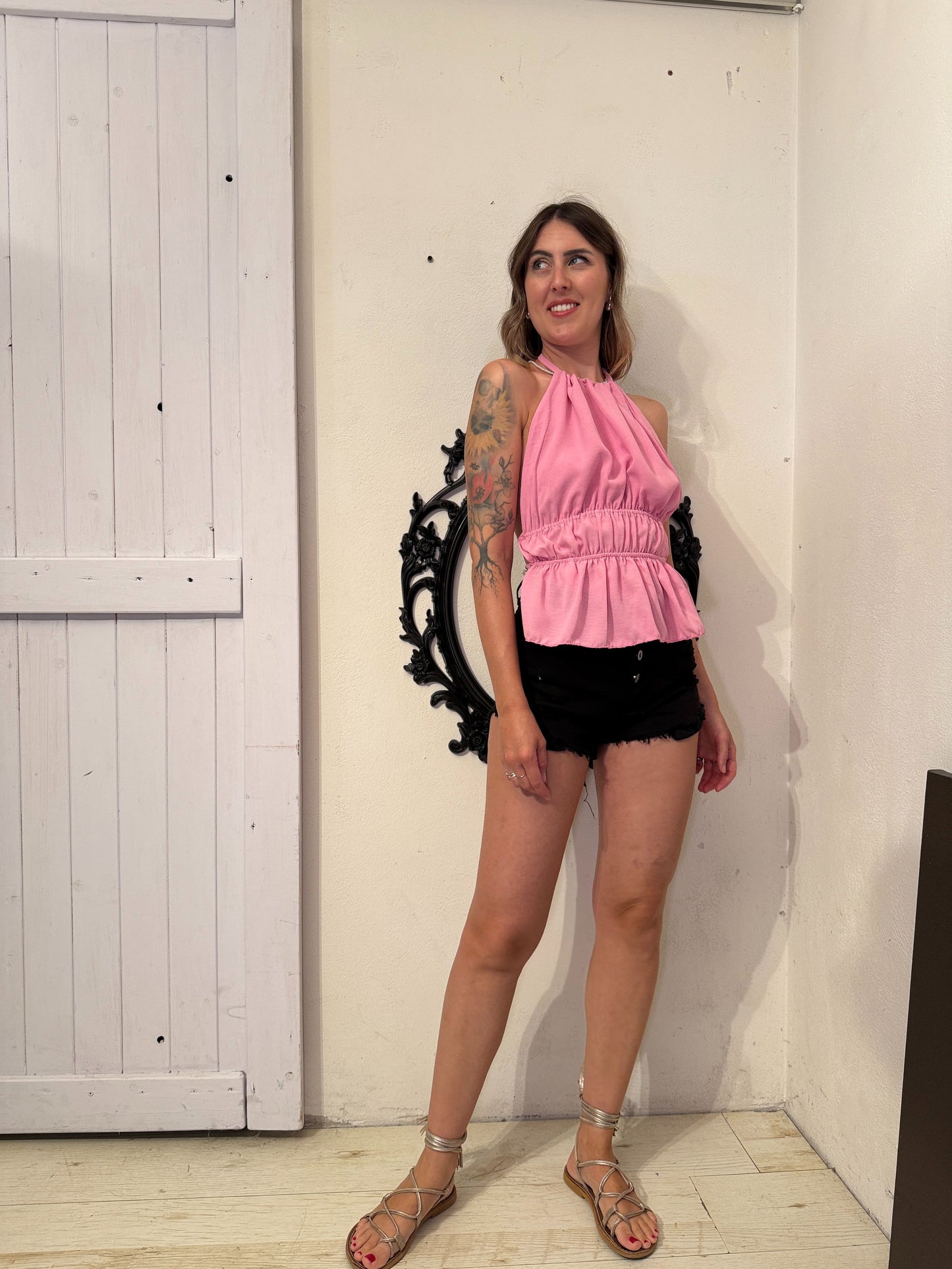 Top con schiena nuda