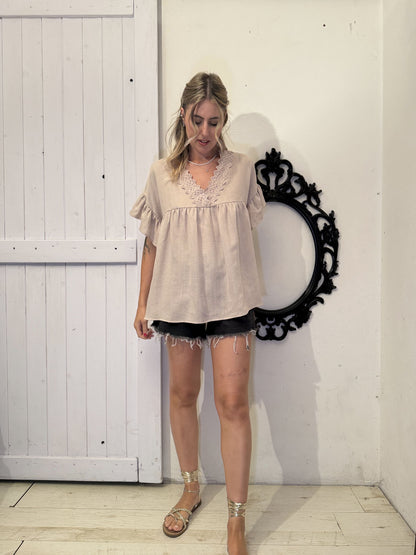 Maglia frappa e passamaneria
