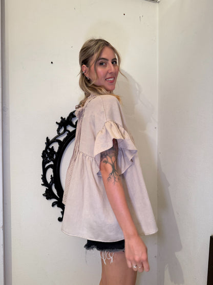 Maglia frappa e passamaneria