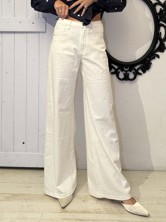 Jeans Brigitta panna