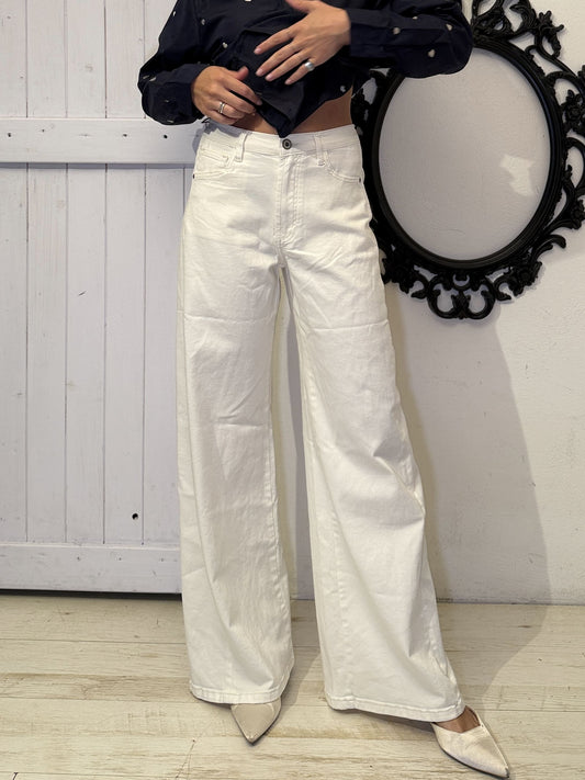 Jeans Brigitta panna