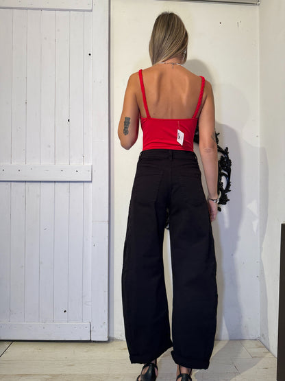 Body con spallina trecciata