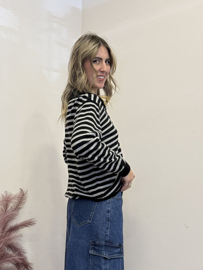 Maglione misto cashmere polo