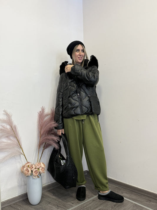 Piumino BB con cappuccio