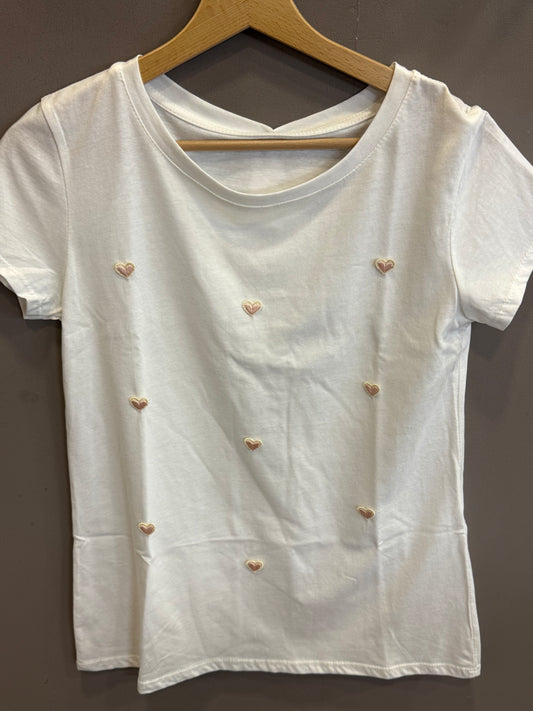 T-shirt cuoricini