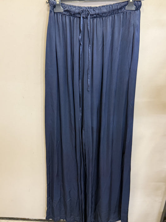 Pantaloni palazzo raso