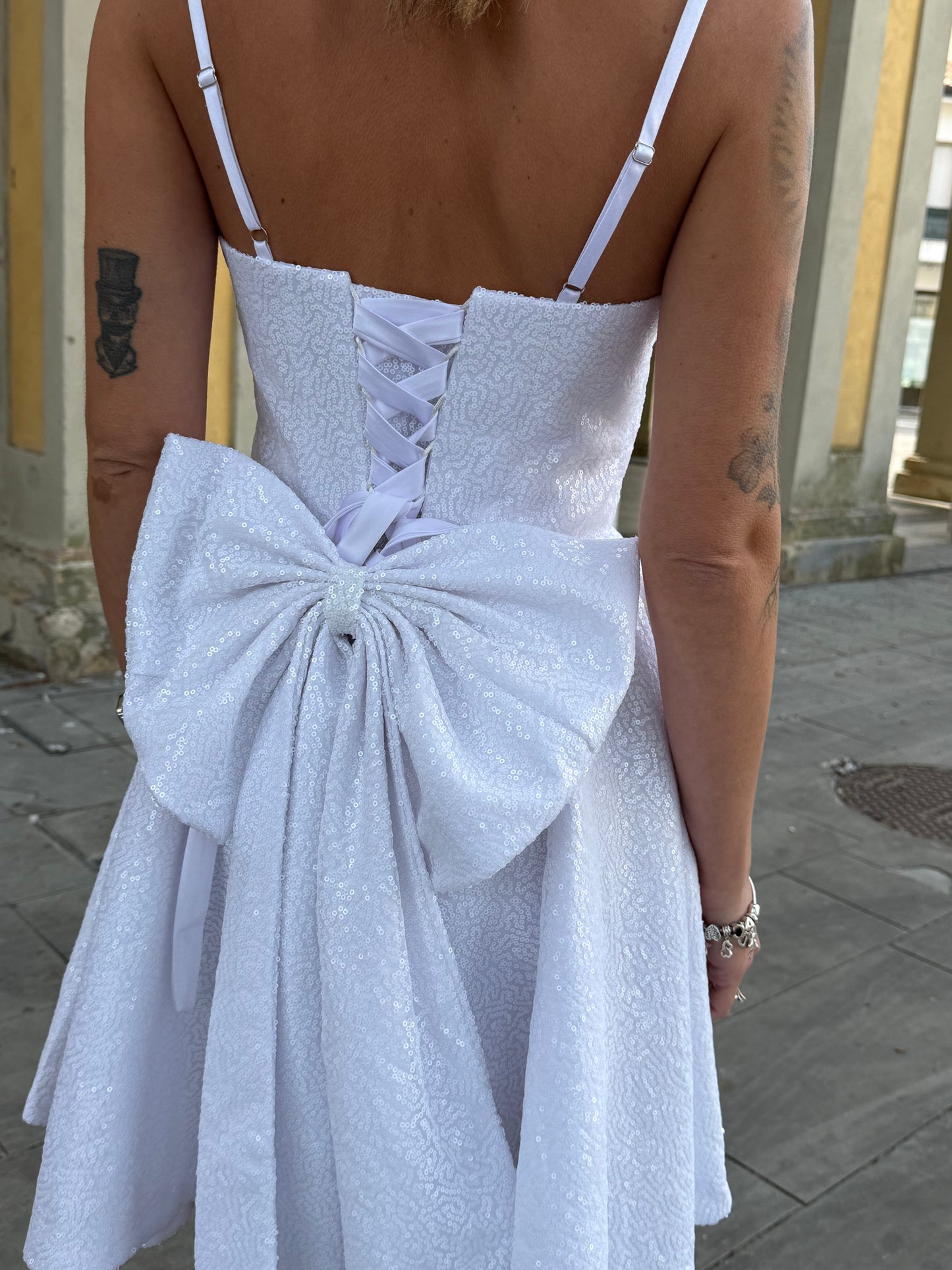 Abito wedding corto Elise