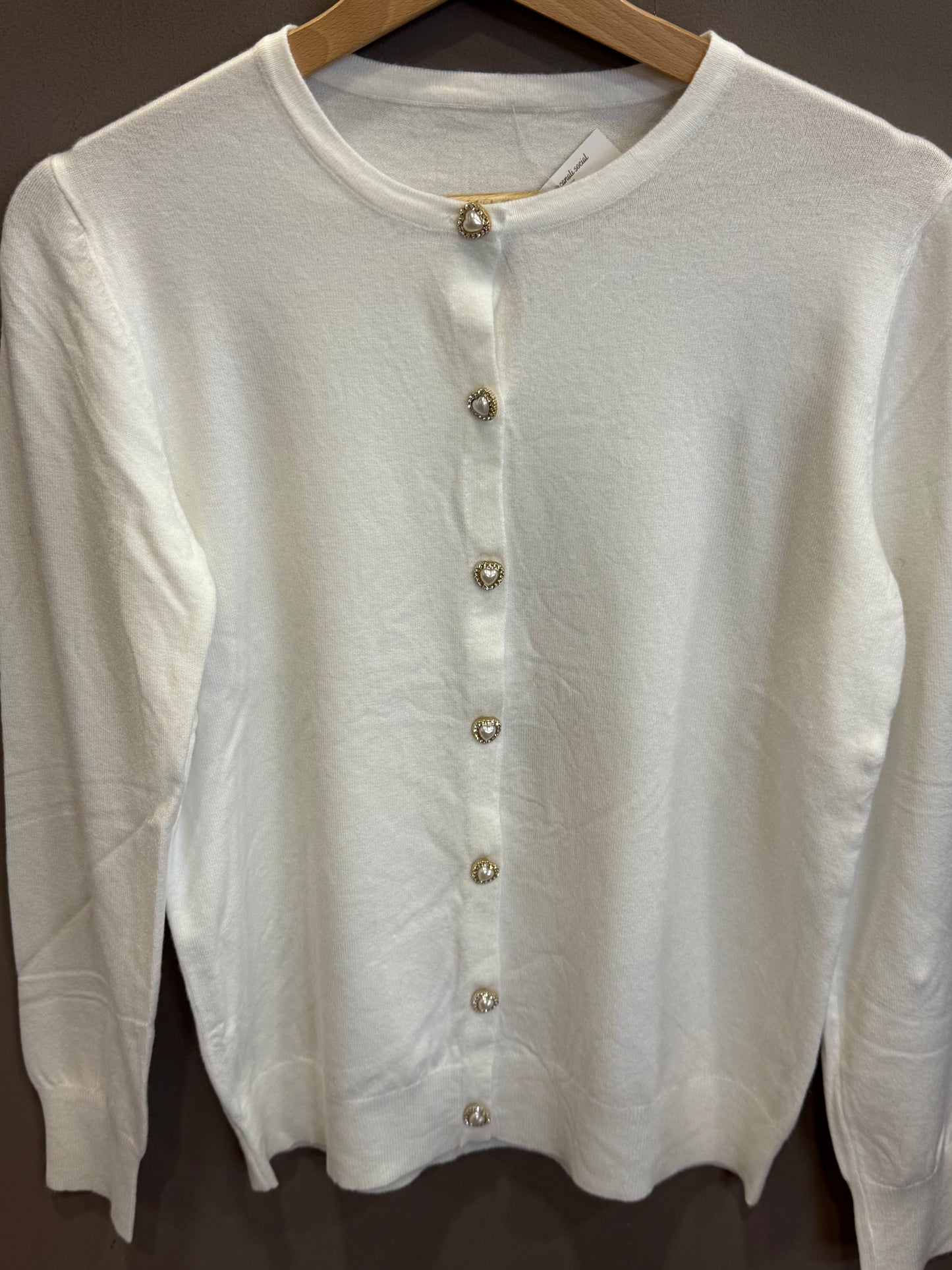 Cardigan gioiello c053