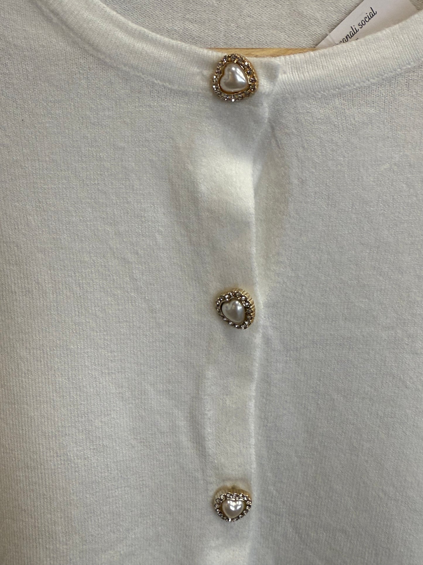 Cardigan gioiello c053
