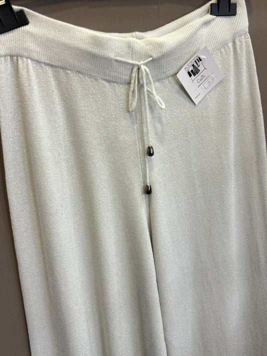Pantaloni in maglia lurex